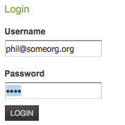 Login module