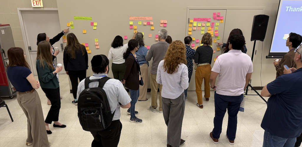 NPSP Day Chicago attendees collaborating during a breakout session