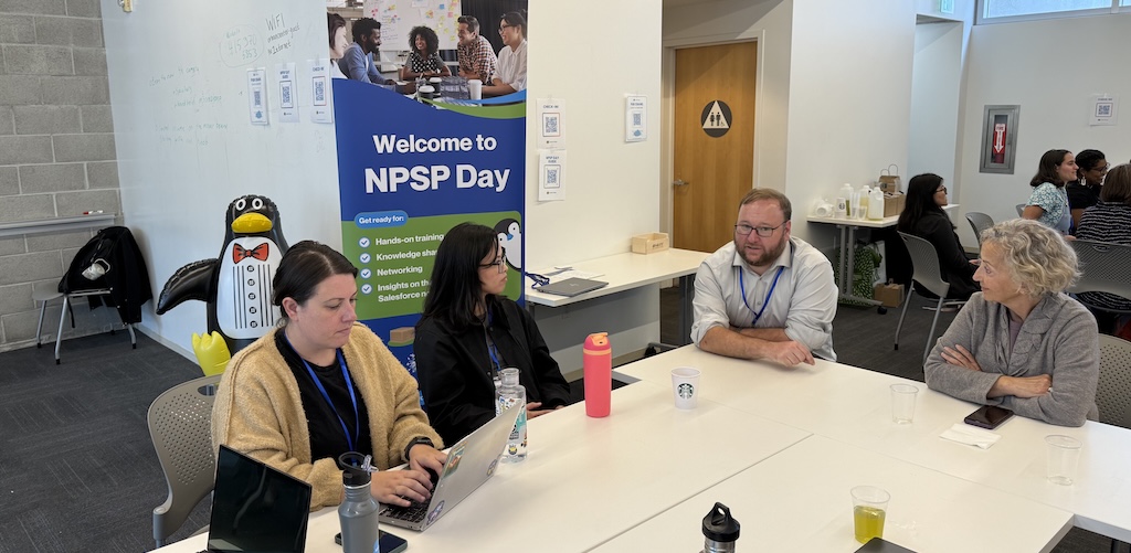 Attendees gathered for NPSP Day San Francisco 2025